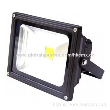 IP65 20W LED Floodlight with 85 to 265V AC Input Voltage, 1,700lm Luminous Flux